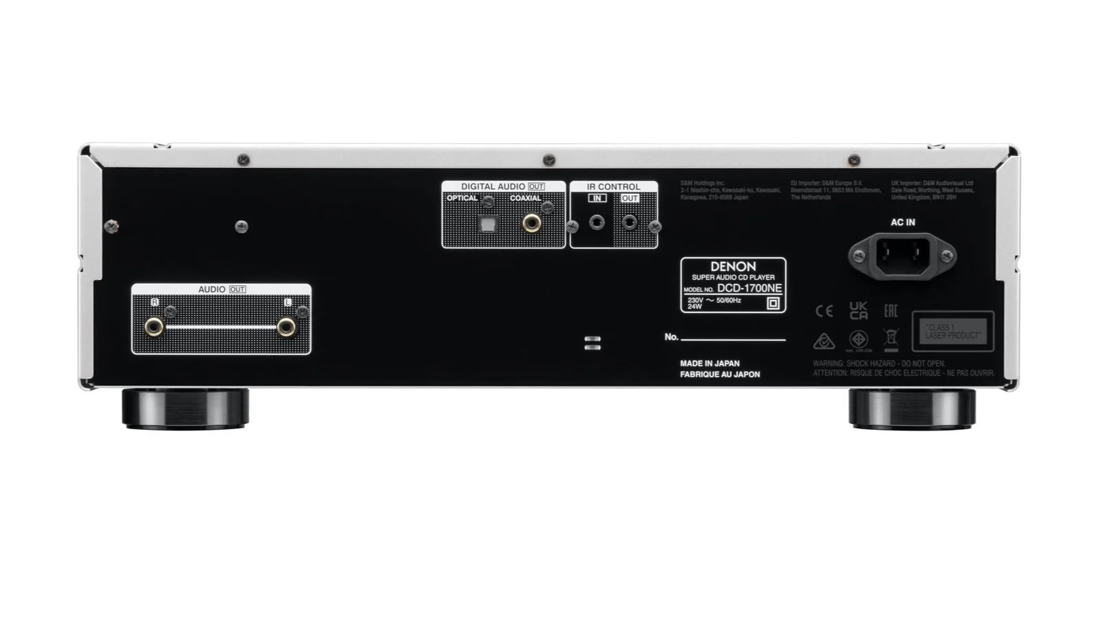 Denon DCD-1700NE — vue 3