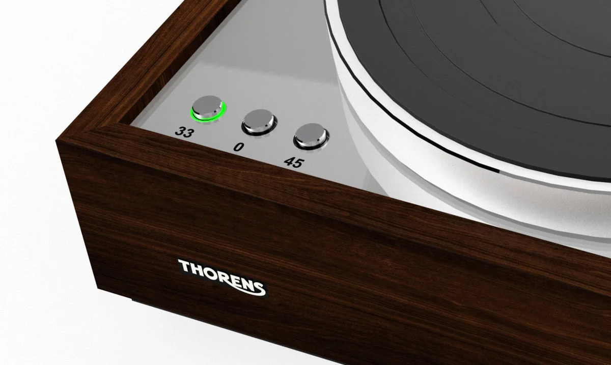 Thorens TD 1600 Noyer laqué sans cellule — vue 2