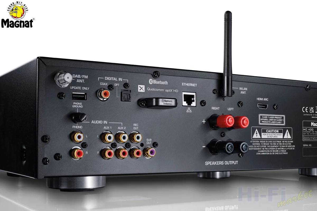 Magnat MC 400 — vue 2