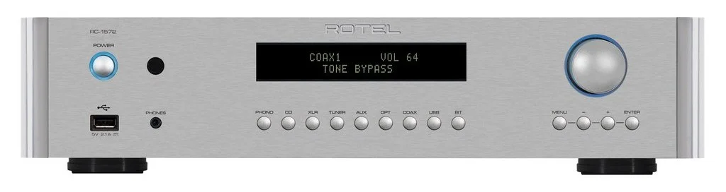 ROTEL RC-1572MKII noir ou silver