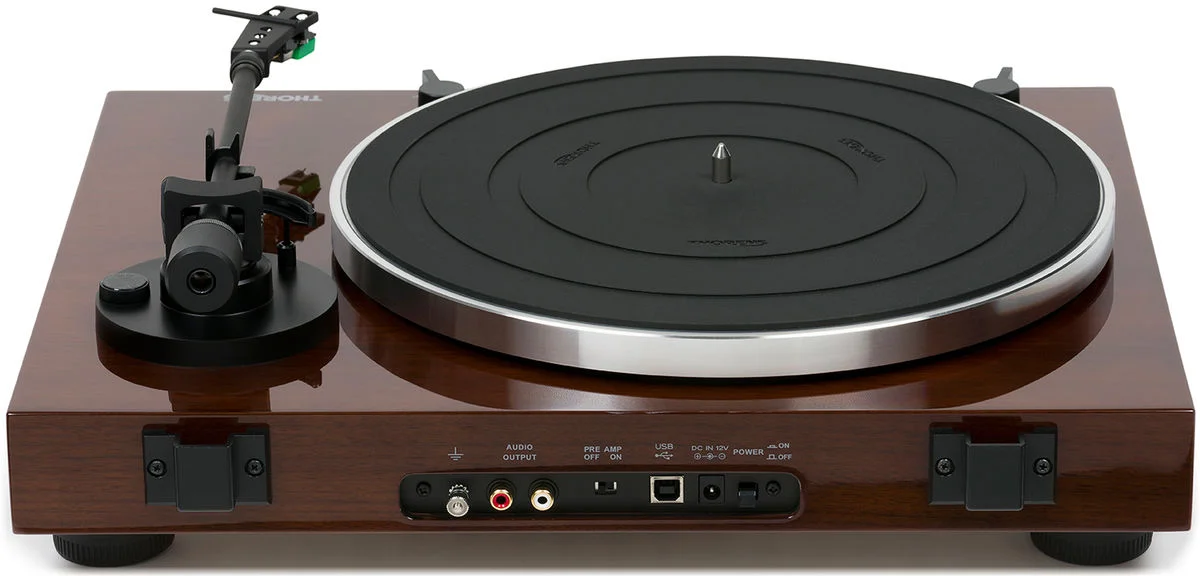 Thorens TD-202 Noyer — vue 2