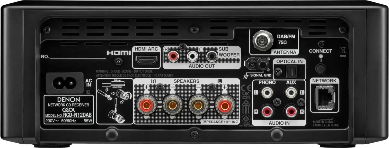 Denon Ceol RCD-N12 — vue 2