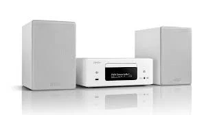Denon RCD-N12DAB & Monitor Audio Bronze 50 — vue 3