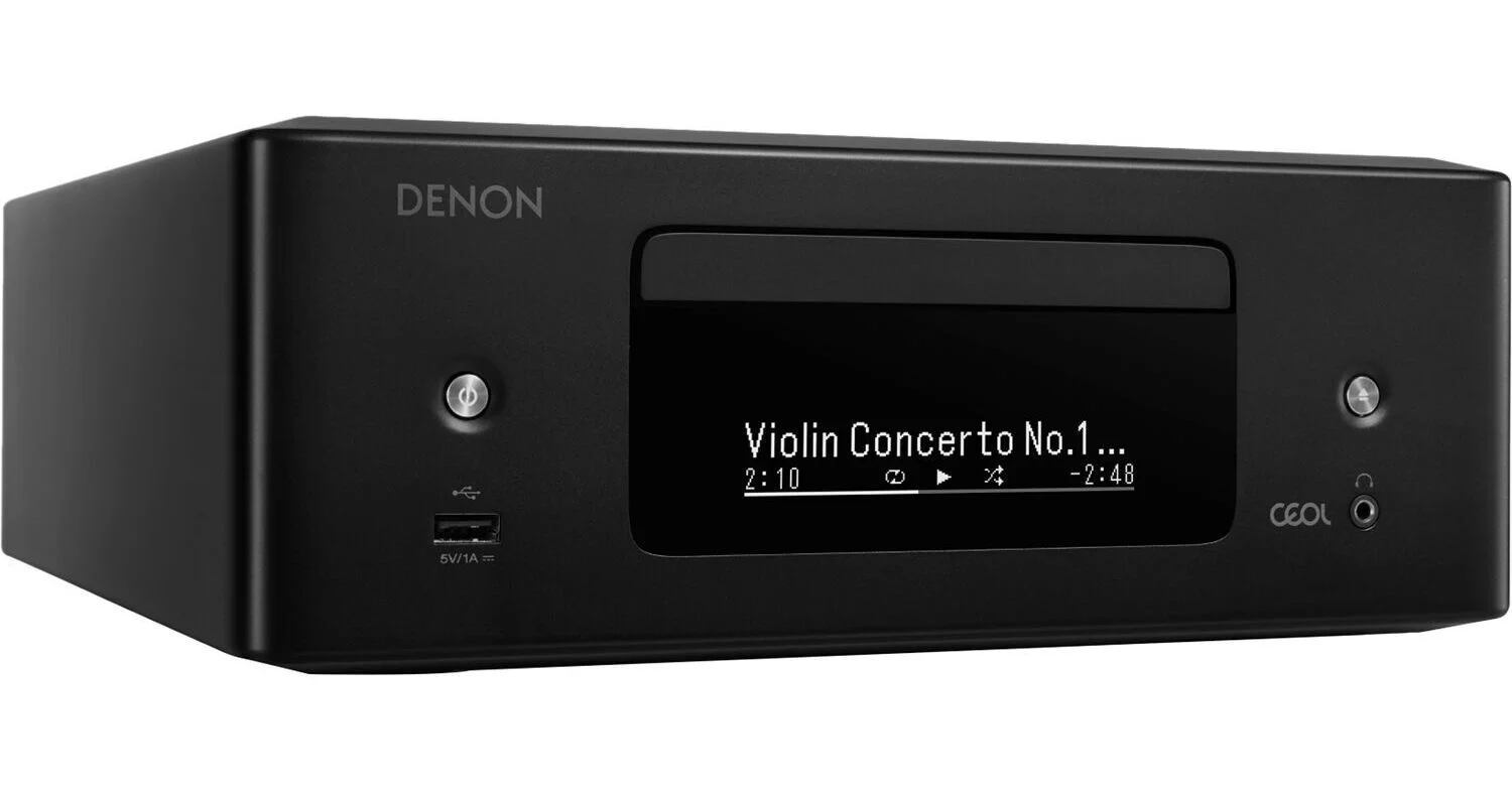 Denon RCD-N12DAB & Monitor Audio Bronze 50 — vue 2