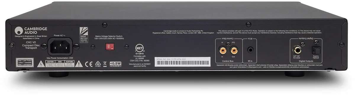 Cambridge CXC v2 — vue 2