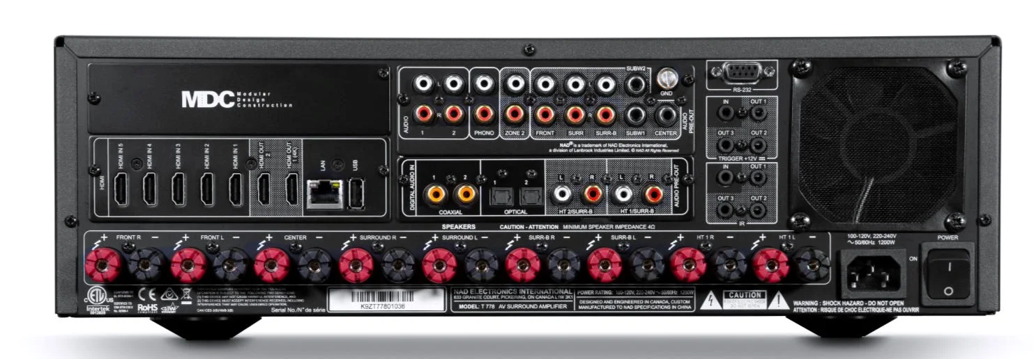 NAD T 778 — vue 2