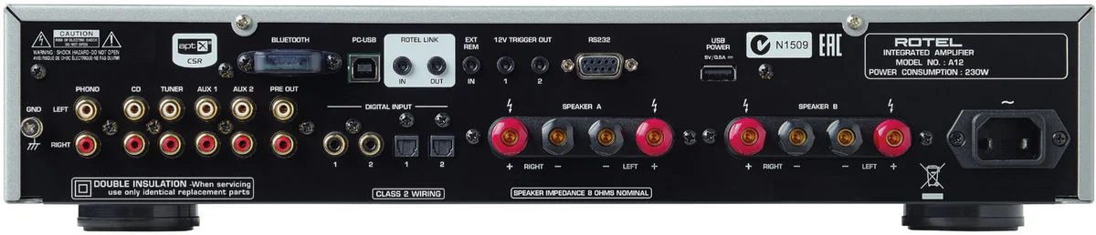 Rotel A-12 MKII — vue 2