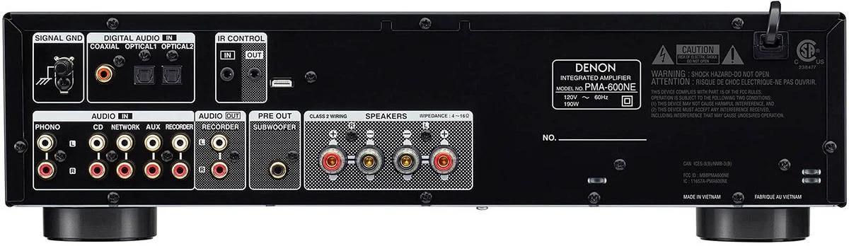 Denon PMA-600NE — vue 4