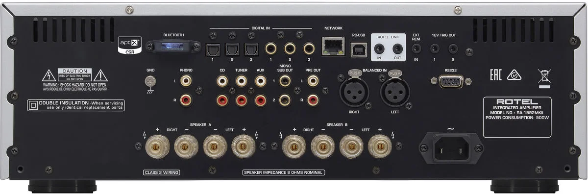 ROTEL RA-1592 MKII — vue 2