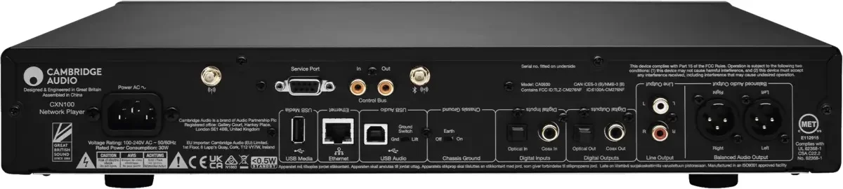 CAMBRIDGE CXN100 SE — vue 3