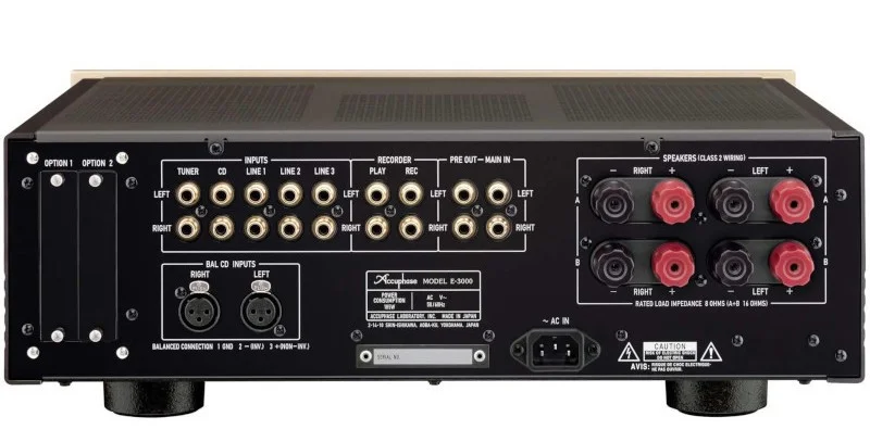Accuphase E-3000 — vue 5