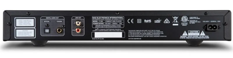 NAD C338 : classe D, DAC 24 bits/192 kHz — vue 2